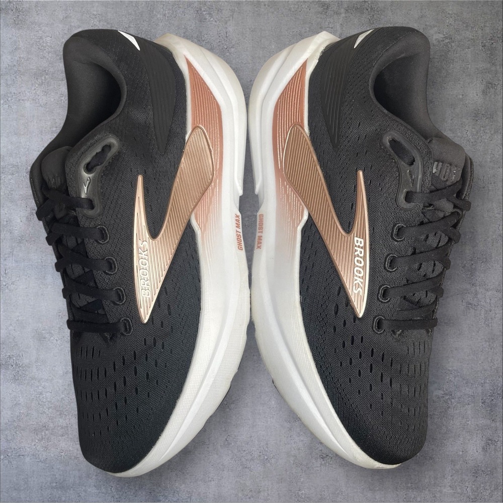 Brooks Black Ghost Max 3 Athletic Running Shoes Sneaker Womens 10 1204571D043 - Picture 5 of 9
